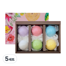 허브플러스 단밤 바스볼 거품입욕제 6종 선물세트, 5세트