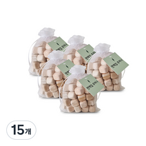편백아트 편백칩 방향 주머니 소, 45g, 15개