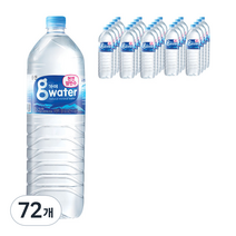 웅진 가야워터 생수, 72개, 2L