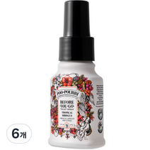 푸푸리 토일렛퍼퓸 트로피칼 히비스커스 본품, 41ml, 6개, 과일/트로피칼향