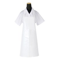 에이앤지 양면코팅 방수 주머니앞치마 소, 흰색, 1개