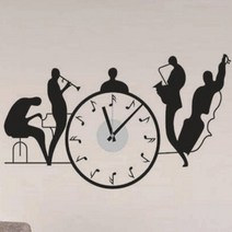 핑크망고 포인트 스티커, 뮤직밴드 DIY벽시계