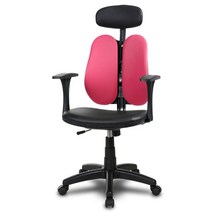 체어클럽 아이팡i6 헤더형 체어 인조가죽, 핑크