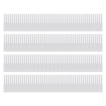 모아시스템즈 서랍장용 칸막이 대형 50x10x0.2cm, 화이트, 4개입
