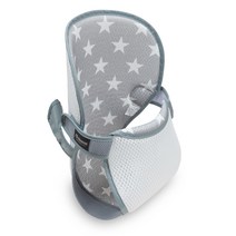 마니또 클린 쿨러 3D 메쉬 아기띠 쿨패드, 스타 그레이