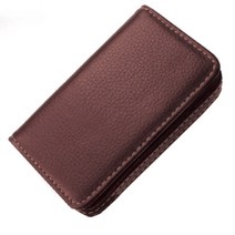 투영디자인 클래식 명함 케이스, 브라운, 1개