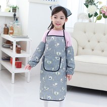 베베슈에뜨 플라잉버드 방수앞치마 + 두건 + 팔토시 세트