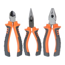 세인 일반형 니퍼 + 롱노우즈 + 펜치 6인치 세트, 1세트