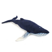 한사토이 동물인형 6285 혹등고래 humpback whale, 8cm, 파랑색