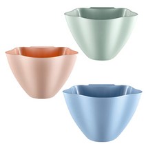 리버그린 파스텔 거치형 쓰레기통, 랜덤 발송, 3개입