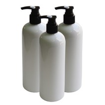 리버그린 공병 화이트 500ml + 블랙캡, 3개입