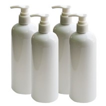 리버그린 공병 화이트 500ml + 화이트캡, 4개입