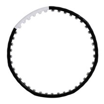 나리아 웨이스트 뷰티라인 훌라후프 1.0, 블랙 + 화이트, 1kg