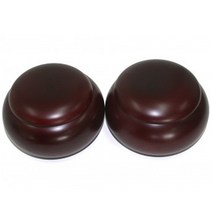 육형제바둑 주합 15호 바둑통 원목, 혼합 색상