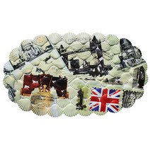 이코디 유니크 클램 미끄럼방지 주방매트, H