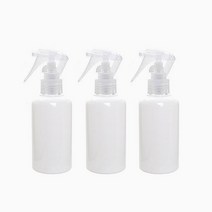 병도매닷컴 DT120 백색 건스프레이 용기, 투명캡, 3개입