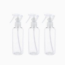 병도매닷컴 DT200 투명 건스프레이 용기, 투명캡, 3개입