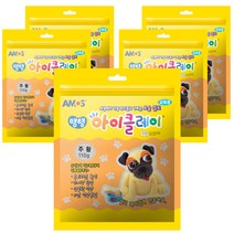 아모스 탱탱 아이클레이 파우치 5p, 주황, 110g