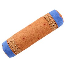 친환경편백아트 천연 황토 편백 경추베개 큐브칩, 파랑