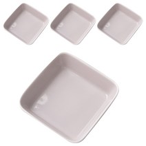 하우밍 리즈 사각찬기 4p, 페일핑크, 4개