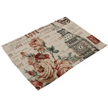 비케이 프랑스 식탁매트, 10, 가로 42cm x 세로 32cm