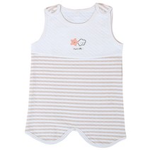 오가닉붐 베이비용 네츄럴 삼중지 보온 수면 조끼