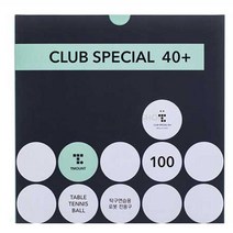 티마운트 탁구공 CLUB SPECIAL 40+, 100개입, 1개