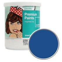 노루페인트 팬톤 내부 실내벽면 무광 페인트 1L, 19-4052 Classic Blue