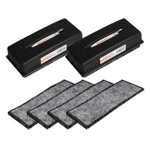 비엔에스 리필형 화이트보드 지우개 2p + 리필패드 4p, 혼합 색상