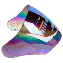 SST 크라운 오토바이 헬멧 쉴드, 레인보우