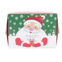 티나피크닉 크리스마스 산타할아버지 미니케익선물상자, 혼합 색상, 5개입