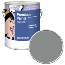 노루페인트 팬톤 외부용 실외 저광 페인트 4L, 17-4402 Neutral Gray