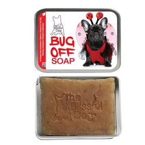 더블리스풀독 진드기 퇴치 버그 오프 도그 고체 비누 샴푸, 99g, 1개