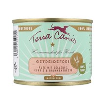 테라카니스 강아지용 그레인프리 칠면조와 샐러리 습식사료, 200g, 1개