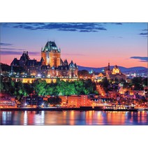 퍼즐코리아 붉게 물든 퀘벡의 일몰 직소퍼즐 3158, 1000피스, 혼합 색상