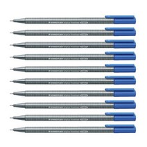 스테들러 트리플러스 화인라이너 334 수성펜 0.3mm, 63, 10개입