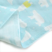 이지텍스 천마당 이중 거즈 원단, 북극곰