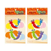 동기오피스 펠트아트 잠자리 4p x 2세트, 잠자리 B(DF-1081)