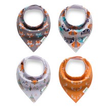 리틀토즈 북유럽 스카프빕 턱받이 4종세트