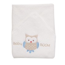 베이비붐 부엉이 바스 타올, 아이보리, 1개