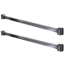 코랙 25파이 각파이프 15 x 25 x 900 mm 2p, 크롬