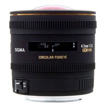 시그마 소니a 마운트 천칭어안 카메라 렌즈 APS-C 4.5mm F2.8, EX DC CIRCULAR FISHEYE HSM