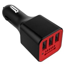 어바인 USB 차량용 공기청정 충전기, 블랙