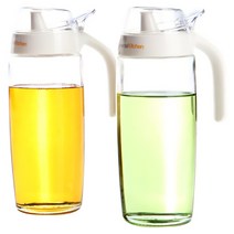 시노글라스 원터치 오일병 화이트, 500ml, 2개입