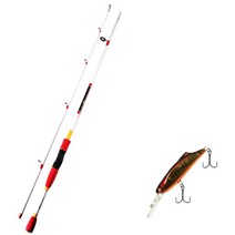 아피스 배스 루어낚시대 배스게임 XT + 다미끼 쏘킬 하드베이트, 낚시대(화이트), 하드베이트(316H RED GILL)