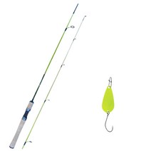 원다 예그린 스피닝릴 루어 낚싯대 562L + 다미끼 피카 스푼 메탈지그 루어 A TYPE 2.8g 016 CHARTREUSE, 1세트