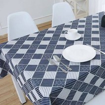 비케이 코튼 테이블보 북유럽 정원 느낌, 16, 110 x 110 cm