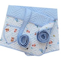 나와니스 NEW 4계절 전통 포대기 일반형 7부, 인디언 블루