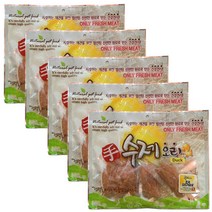 수제오리 강아지 건조간식 150g, 훈제오리가슴살, 5개입