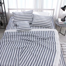 슈에뜨룸 빠삐용 시어서커 홑이불, 네이비